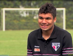 Casemiro, volante do São Paulo (Foto: Marcelo Prado / GLOBOESPORTE.COM)