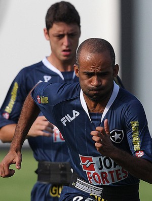 alexandre oliveira felipe menezes botafogo treino (Foto: Satiro Sodré / AGIF)