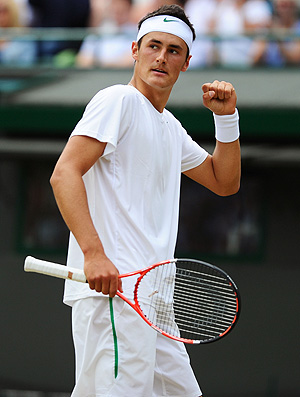 Bernard Tomic tênis Wimbledon quartasc (Foto: agência Getty Images)