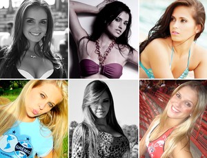 candidatas musa do brasileirão (Foto: Divulgação)