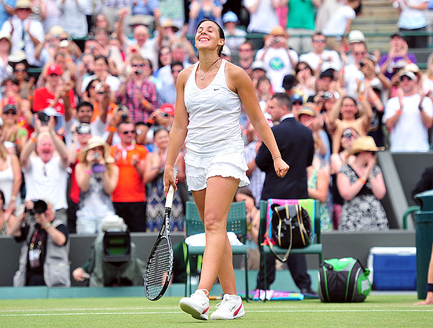 Marion Bartoli tênis Wimbledon oitavas (Foto: AFP)