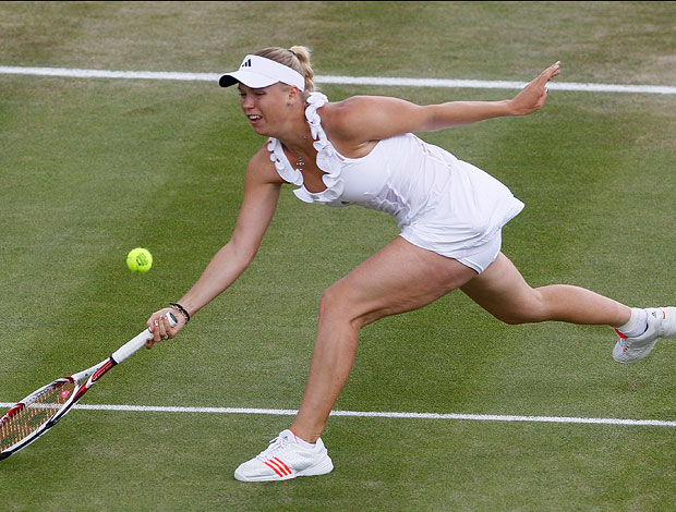 tênis caroline wozniacki wimbledon (Foto: agência AP)