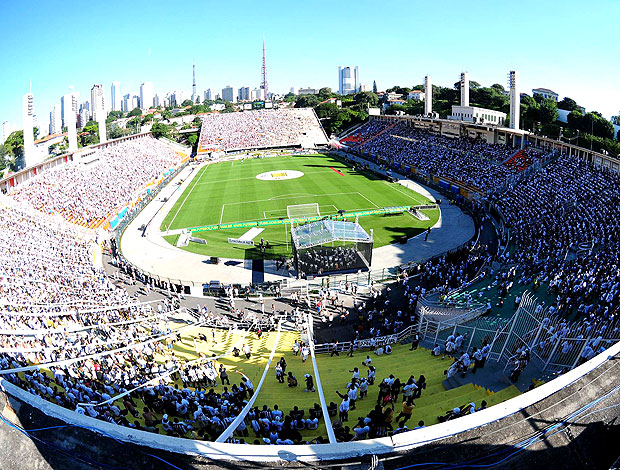 torcida no Pacaembu (Foto: Marcos Ribolli / GLOBOESPORTE.COM)