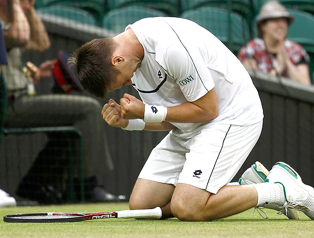 Robin Soderling tênis Wimbledon 2r (Foto: Agência Reuters)