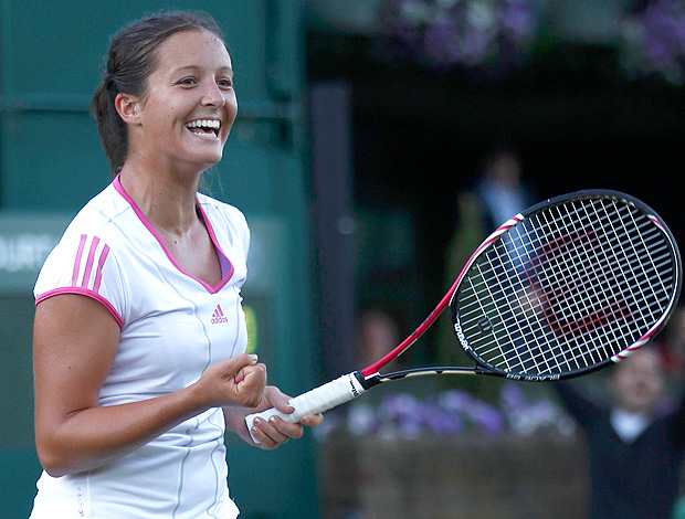 Laura Robson gata  WImbledon tênis (Foto: Reuters)