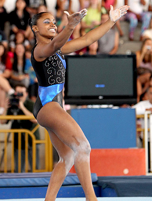 Ginástica olímpica Daiane dos Santos (Foto: Ricardo Bufolin / Photo&Grafia)