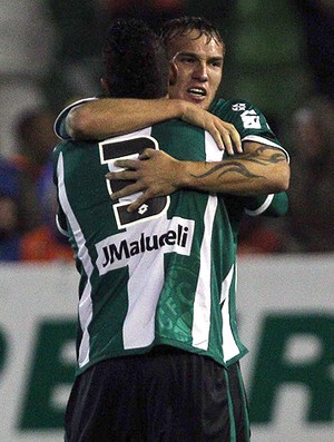 gol coritiba x vasco (Foto: Cezar Loureiro/Globo)