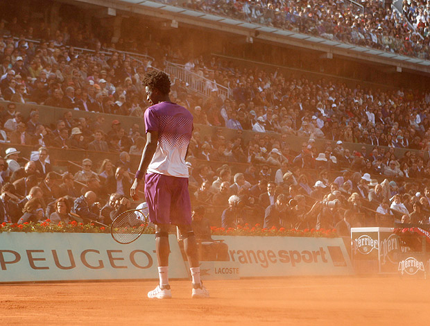 Gael Monfils tênis Roland Garros quartas (Foto: AP)