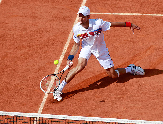 Novak DJokovic tênis Roland Garros oitavas (Foto: Reuters)