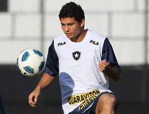 elkeson botafogo treino (Foto: Satiro Sodré/Divulgação AGIF)