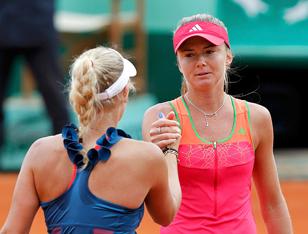 Daniela Hantuchova Caroline Wozniacki tênis Roland Garros 3r (Foto: agência Reuters)