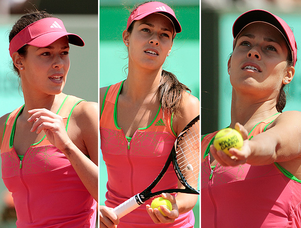 Ana Ivanovic tênis Roland Garros 1r (Foto: AFP)