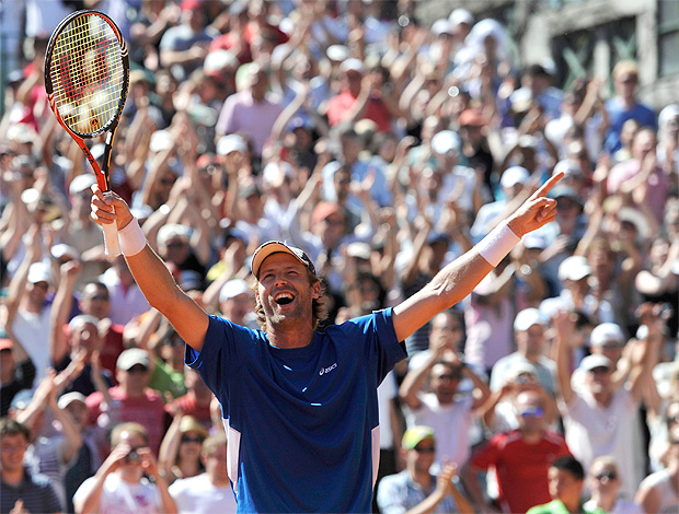 Stephane Robert tênis Roland Garros 1r (Foto: Reuters)