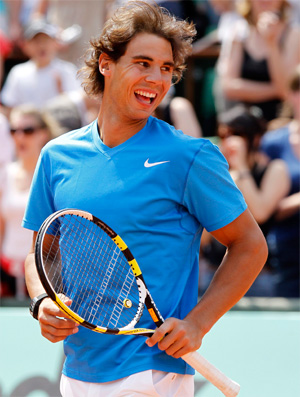 Rafael Nadal tênis Roland Garros treino (Foto: Reuters)