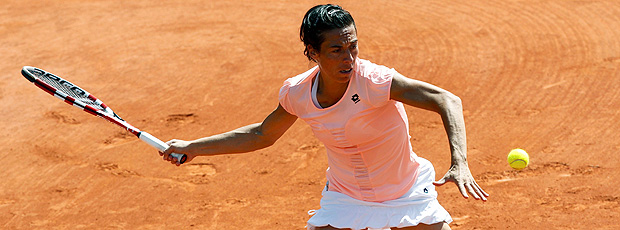 Francesca Schiavone tênis Roland garros 1r (Foto: Reuters)