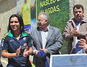 marta seleção brasileira homenagem (Foto: Rafael Ribeiro/CBF)